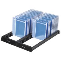Hama CD Flipper 44, stojan pro 44 CD (2x 22 CD), plastový, černý