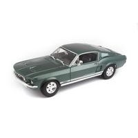 Maisto Maisto - 1967 Ford Mustang Fastback, metal zelená, 1:18