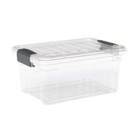 box 10,5l STORAGE 25x36x16,6cm, BPA free, trans.plast