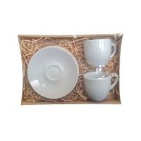 šapo 80ml -2ks-ESPRESSO, bílý čs.porcelán