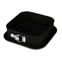 BERLINGERHAUS Forma na dort hranatá s titanovým povrchem 28 x 28 cm Matte Black Collection BH-7890