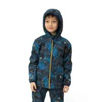 ESITO Dětská softshellová bunda DUO Galaxie - modrá / 92