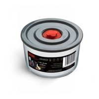 dóza 1,00l, plast.víko s vaku-pumpou, sklo SIMAX