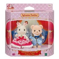 Sylvanian family Kočičí trojčata Floral s kočárkem