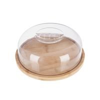 Servírovací prkénko s poklopem pr. 26 cm, v. 9 cm