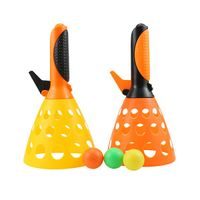 Plastica Venkovní hry - Vystřelovací míčky v síťce, 2 ks