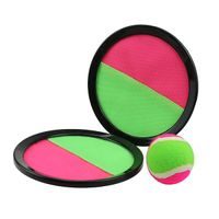 Plastica Venkovní hry - Chytací set s míčkem na suchý zip