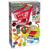 Nákupní vozík s příslušenstvím a pokladnou