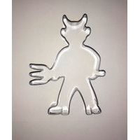 vykr.NR 0234 Čert, 9,2x6,9cm