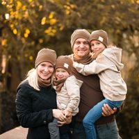 ESITO Dívčí klobouk mušelín Beruška - bílá / XS