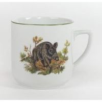 hrnek 400ml PĚTKA-PODH.ZVĚŘ, čes.porcelán