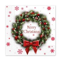 PROCOS UBROUSKY VÁNOČNÍ VĚNEC 3VRSTVÉ 33X33CM_hamashop