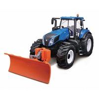Maisto M. Tech RC, New Holland Tractor s radlicí, 2,4 Ghz