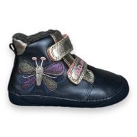 DDstep dětské zimní barefoot boty - Motýl