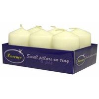 Provence Svíčka válec 6 ks bílá, 3, 8 x 5, 5 cm_hamashop