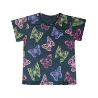 ESITO Tričko s krátkým rukávem Butterfly - šedá