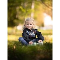 Unuo, Dětská softshellová bunda bez zateplení Basic, Černá, Zahrada