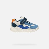 Tmavě modré chlapecké tenisky Geox Steppieup