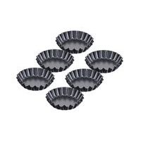 forma TARTALETKY 6ks, d9x2cm, plech nepřiln.