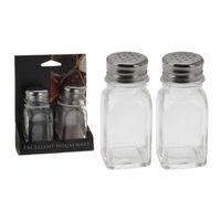 slánka+pepř. 2-dílná, 4x4x9cm,sklo+NR