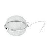čajítko d 5,3cm SOAN, sítko, klip, řetízek, NR