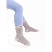 Unuo Dětské bambusové ponožky Classic, 2 páry, Šedá