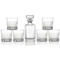 karafa 0,75l+sklen. 313ml, 6ks, RCR TIMELESS, whisky, DB