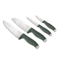 BERLINGERHAUS Sada nožů nerez 4 ks Matte Green Collection BH-3139