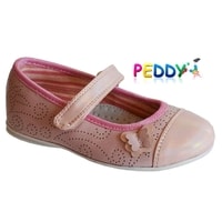 Dětská obuv Baleríny Peddy PY-618-35-01 růžová