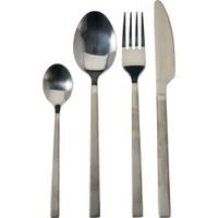 EXCELLENT HOUSEWARE Sada černých příborů 16 ks KO-BS2000060