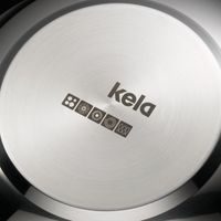 KELA Pánev Flavoria nerez 18/10 s nepřilnavým povrchem 6,0 cm 28,0 cm KL-10199