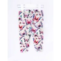 3/4 Legíny Lily Grey butterfly