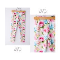 Legíny Lily Grey listy a větvičky