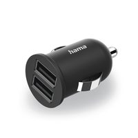 Hama USB nabíječka do vozidla, 2x USB-A, 2,4 A (12 W)