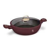 BERLINGERHAUS Kastrol s titanovým povrchem a poklicí 30 cm Leonardo Collection BH-8039