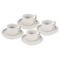 BERLINGERHAUS Sada hrnků na espresso s podšálkem 8 ks 100 ml Sahara Collection BH-10015