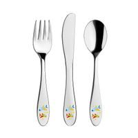 Jídelní dětské příbory letadla 3 díly