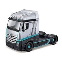 Bburago Bburago - Haulers custom cabs, M-B Actros Gigaspace, stříbrná, 1:43