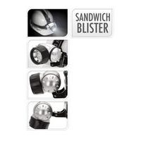 svítilna čelovka 10x10cm, LED