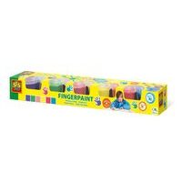 SES Prstové barvy 6 x 110ml