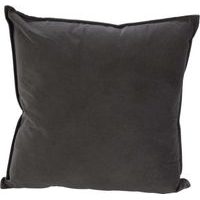 HOMESTYLING Polštář dekorační 45 x 45 cm ESSENTIALS šedá KO-HZ1012000