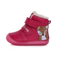 DDstep dětské zimní boty W070-353 - Dark pink