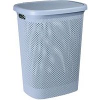 KELA Koš na prádlo Hedda směs bavlna/polyester bílo-černá 57,0 cm 40,0 cm KL-24453