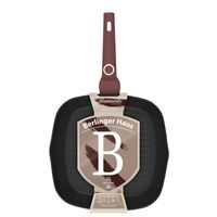 BERLINGERHAUS Kastrol s titanovým povrchem a poklicí 24 cm Antracit Collection BH-8131