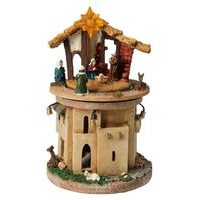 HOMESTYLING Betlém Vánoční dekorace 23 cm LED KO-ABL100030hvez