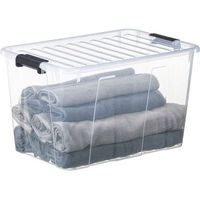 box 52,0l 570x375x335mm, HOME, úchyty víka, plast