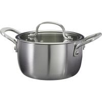 SIAKI HUISHOUD Kastrol nerez 16 cm s poklicí KO-C85000390
