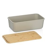 KELA Koš na prádlo sedací Malaga kov světle šedý 39,5x29,5x57,5cm KL-23965