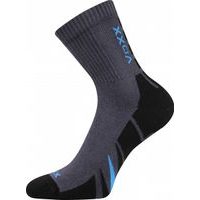 VoXX Sportovní vysoké ponožky Hermes - tmavě šedá