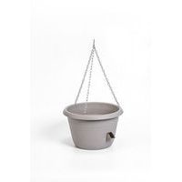 žardinka d25cm TAUPE SIESTA kov.závěs, samoz.